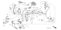 Page D Diagram and Parts List for GX610U1 Type VDF2 - VIN# GCAPK-1000001 Honda Engine