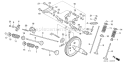 Part Location Diagram of 14568-Z6D-V40 Honda Spring- Weight Return