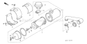 Part Location Diagram of 93500-04025-0G Honda Screw- Pan - 4X25