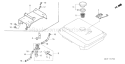 Page N Diagram and Parts List for GX620 Type VZE1 - VIN# GCAD-1000001-1999999 Honda Engine