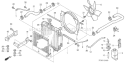 Part Location Diagram of 19020-ZG5-801 Honda Shroud