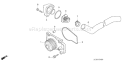 Part Location Diagram of 19502-ZG8-000 Honda Hose B- Water