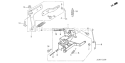 Part Location Diagram of 17842-ZG8-800 Honda Spring- Throttle Return