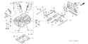 Part Location Diagram of 14111-ZG8-800 Honda Camshaft - 20Ps