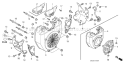 Page I Diagram and Parts List for GX670U Type VAB2 - VIN# GCASK-1000001 Honda Engine