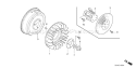 Page J Diagram and Parts List for GX670U Type VAB2 - VIN# GCASK-1000001 Honda Engine