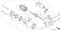 Page S Diagram and Parts List for GX670U Type VAB2 - VIN# GCASK-1000001 Honda Engine