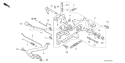 Page D Diagram and Parts List for GX670 Type TXF7A - VIN# GCAM-1050001-9999999 Honda Engine