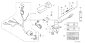 Page P Diagram and Parts List for GX670 Type VXC2A - VIN# GDACM-1010001 Honda Engine