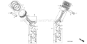 Page T Diagram and Parts List for GX690R Type VXE2 - VIN# GCBGK-1000001 Honda Engine