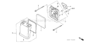 Page A Diagram and Parts List for GXH50U Type QEBU - VIN# GCAFK-1000001 Honda Engine