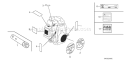 Page K Diagram and Parts List for GXH50U Type QEBU - VIN# GCAFK-1000001 Honda Engine
