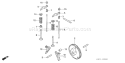 Page B Diagram and Parts List for GXH50U Type QEBU - VIN# GCAFK-1000001 Honda Engine