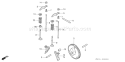 Part Location Diagram of 14732-Z0G-003 Honda Lifter- Ex. Valve