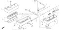 Page A Diagram and Parts List for GXV120 Type A1 - VIN# -6000001-9999999 Honda Engine