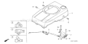 Part Location Diagram of 75133-960-000 Honda Collar- Roto-Stop
