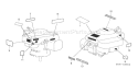 Part Location Diagram of 87594-VA9-000 Honda Mark- Oil Caution