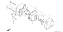 Page K Diagram and Parts List for GXV140 Type A1B - VIN# GJAB-6000001-7999999 Honda Engine