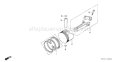 Page L Diagram and Parts List for GXV140 Type A1B - VIN# GJAB-6000001-7999999 Honda Engine