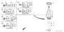 Page E Diagram and Parts List for GXV140 Type A1B - VIN# GJAB-6000001-7999999 Honda Engine