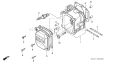 Page G Diagram and Parts List for GXV140 Type A1B - VIN# GJAB-6000001-7999999 Honda Engine