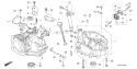 Page F Diagram and Parts List for GXV160A1 Type A12 Honda Engine