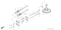 Page B Diagram and Parts List for GXV160 Type A1L2 Honda Engine