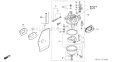 Part Location Diagram of 16166-ZE7-W00 Honda Nozzle- Main