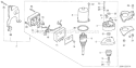 Part Location Diagram of 95801-08028-00 Honda Bolt- Flange - 8X28