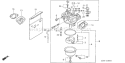 Part Location Diagram of 16010-ZE8-901 Honda Gasket Set