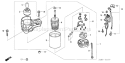 Part Location Diagram of 91504-ZF5-V00 Honda Collar- Distance