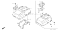 Page H Diagram and Parts List for GXV340A2 Type DA2 - VIN# GJADA-1000001-9999999 Honda Engine