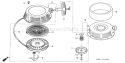 Page M Diagram and Parts List for GXV340K1 Type DAP2 - VIN# GJ02-1100001-5999999 Honda Engine