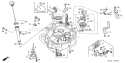 Page L Diagram and Parts List for GXV340K1 Type DAP2 - VIN# GJ02-1100001-5999999 Honda Engine