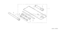 Page P Diagram and Parts List for GXV340K1 Type DAP2 - VIN# GJ02-1100001-5999999 Honda Engine