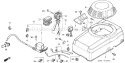 Page H Diagram and Parts List for GXV340K1 Type DAP2 - VIN# GJ02-1100001-5999999 Honda Engine