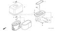 Page A Diagram and Parts List for GXV340T2 Type DP23 - VIN# GEABT-1000001 Honda Engine