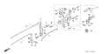 Page D Diagram and Parts List for GXV340UA2 Type DA23 - VIN# GJAMA-1000001-9999999 Honda Engine