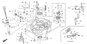 Page N Diagram and Parts List for GXV340RT2 Type DA2 Honda Engine