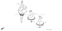 Page E Diagram and Parts List for GXV390A1 Type DET3 - VIN# GJAGA-1000001-9999999 Honda Engine