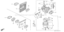 Page C Diagram and Parts List for GXV390T1 Type DETR - VIN# GJAAT-1000001-9999999 Honda Engine