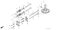 Page B Diagram and Parts List for GXV390T1 Type DP23 - VIN# GEAAT-1000001 Honda Engine