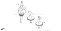 Page E Diagram and Parts List for GXV390T1 Type DP23 - VIN# GEAAT-1000001 Honda Engine