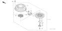 Page P Diagram and Parts List for GXV390UT1 Type DX2 - VIN# GJADT-1000001 Honda Engine