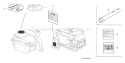Page K Diagram and Parts List for GXV50U Type SAR - VIN# GJAAK-1000001 Honda Engine
