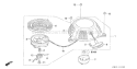 Page O Diagram and Parts List for GXV50U Type SAR - VIN# GJAAK-1000001 Honda Engine