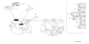 Part Location Diagram of 87521-ZN4-020 Honda Emblem - Gxv50