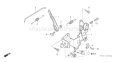 Part Location Diagram of 16551-ZN4-000 Honda Arm- Governor