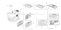 Page L Diagram and Parts List for GXV530R Type DXA2 - VIN# GJAEK-1000001 Honda Engine