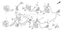 Page P Diagram and Parts List for GXV530R Type DXA2 - VIN# GJAEK-1000001 Honda Engine